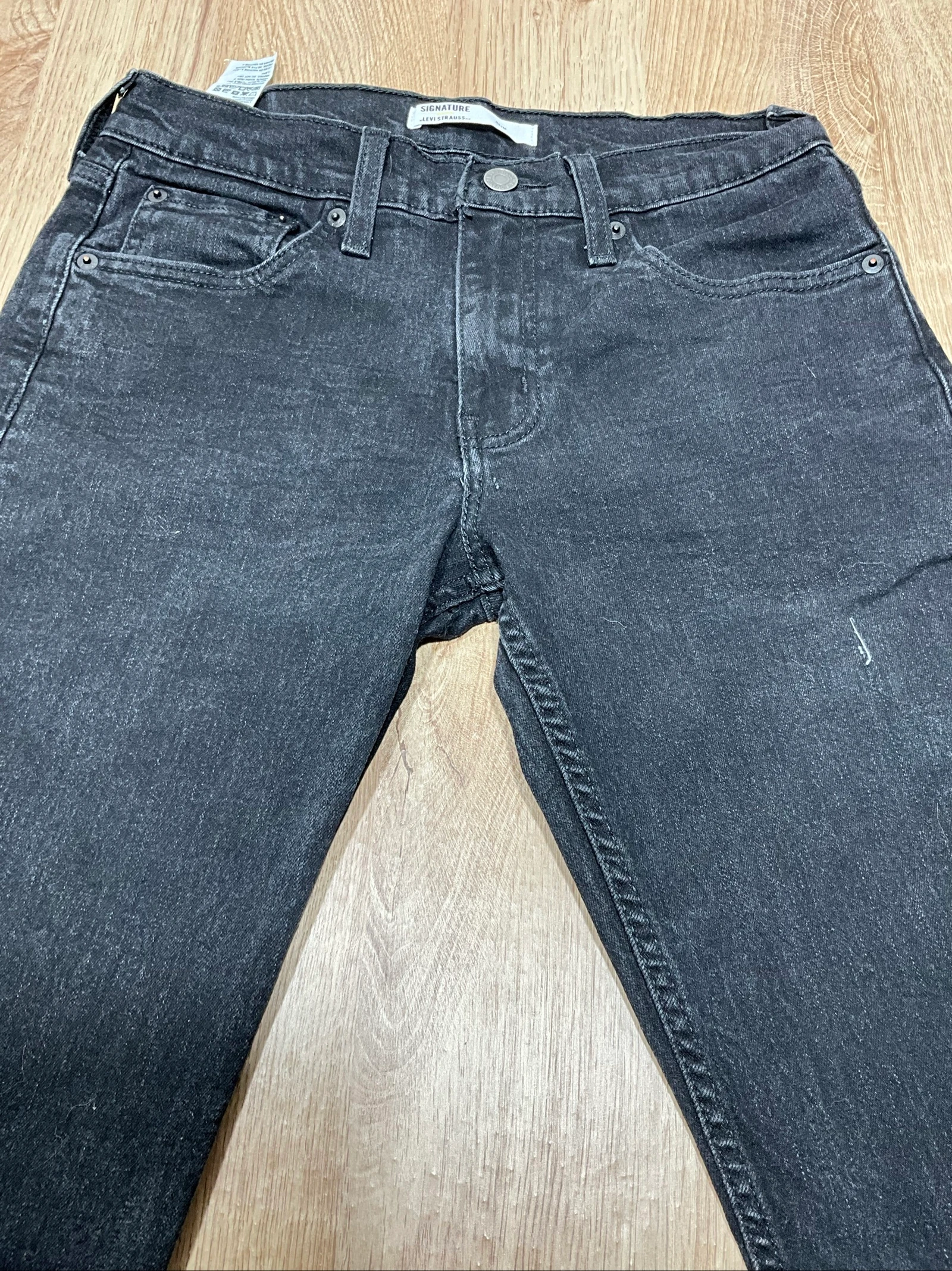 Jean Levi's Signature Slim W28 L32 Denim Noir lvh 258 – photo 4